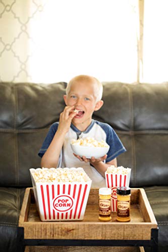 Amish Country Popcorn | Seasoning Variety Pack | BallPark Style ButterSalt - 5.5 oz & Cheddar Cheese - 4.7 oz Popcorn Seasoning | Old Fashioned, Non-GMO and Gluten Free - Thumbnail 3