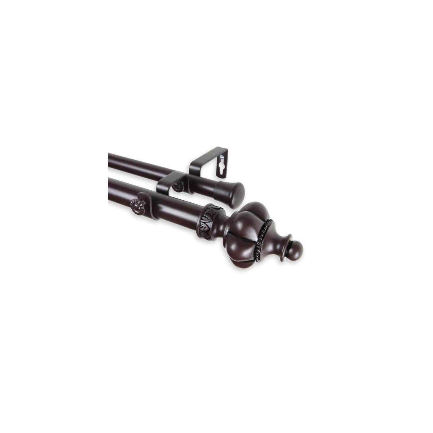Craftsman Curtain Hardware Traditional Curtain Rod Brackets | Vintage