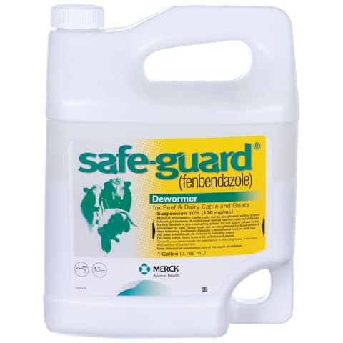 Intervet Safeguard Dewormer, for Beef, Dairy Cattle & Goats- Gallon Cover