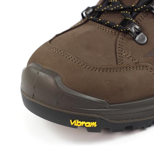 Bottes Manitoba marron Grisport imperméables avec semelle crantée adhérente