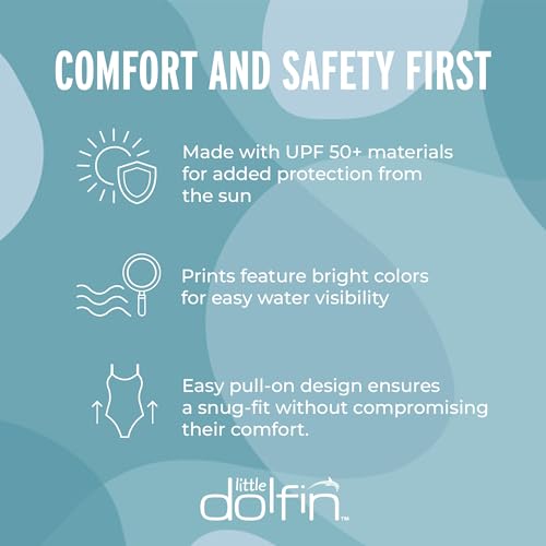 Image of Dolfin Barbie Little Girls' One Piece Swimsuit