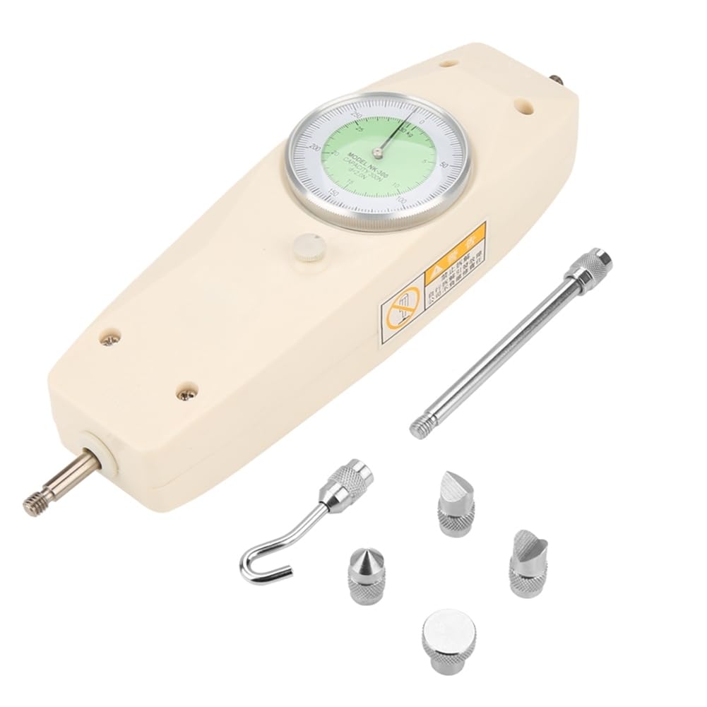 Jnchdghwa 300N Analog Dynamometer Force Gauge Meter Push Pull Force Gauge Force Gauge Force Tester 300N Analog Dynamometer Force Measuring Instrument Tester for Measuring Push Pull Force