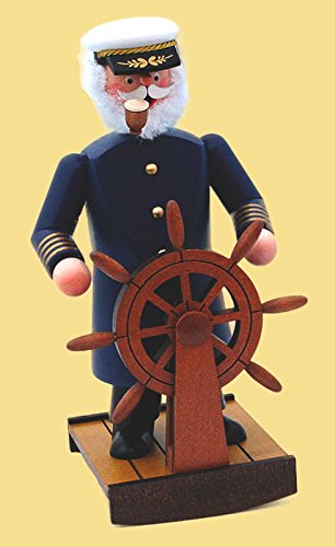 Chiffre de tabagisme capitaine Rudolphs Schatzkiste pour une ambiance maritime au salon 24 cm