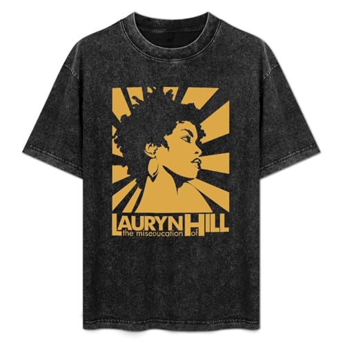 Lauryn Hill Art Man Black Unisex Tee T-Shirt Black L