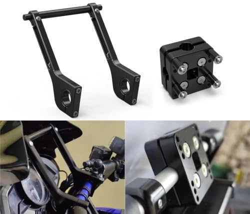 Plaque Navigation GPS Moto Haute Résistance avec Support AMPS pour Modèles CRF CRFX