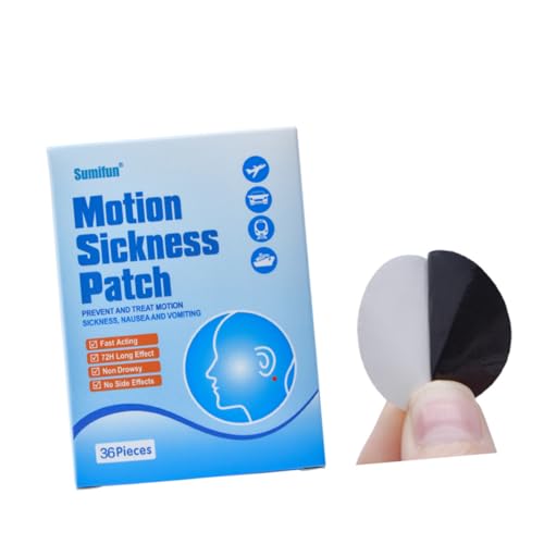 ORFOFE 36 Unidades crianças enjoadas adulto Adesivos de enjôo Enjoo filho
