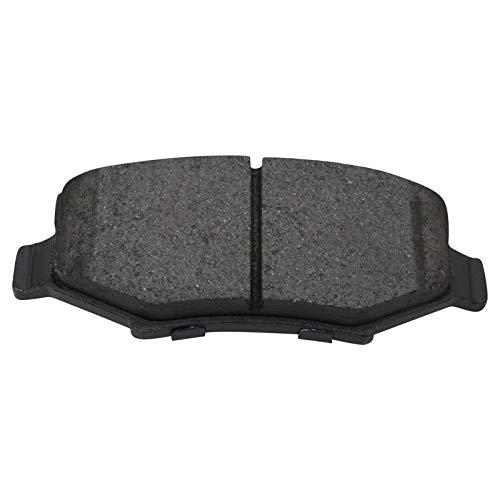 Image of TRQ Rear Brake Pad and Rotor Set Ceramic Coated Rotors Calipers Compatible with 2008-2012 Jeep Wrangler
