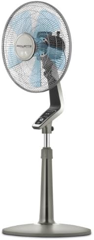 Rowenta VU5550 Turbo Silence Oscillating Fan, Standing Fan, 4 Speed Fan with Remote Control