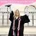 JIZWPOOM Class of 2026 Graduation Leis,Pink Graduation Lei for Necklace,Handmade Ribbon Lei,Great Graduation Gifts for Woman Her Him High School College Graduate