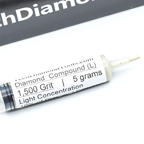 Techdiamondtools Kit Of 3 Diamond Glass Polishing Compound Polishing Paste 1500 3000 8000 Grit 10 Grams Each For Glass Windshield Scratch Remover With 10% Of Diamond Powder Usa Made #TOP6