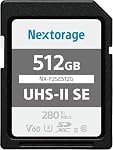 Nextorage – Nextorage Japanischer Hersteller UHS-II SD Karte 512GB SDXC 