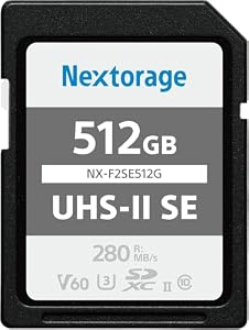 Nextorage – Nextorage Japanischer Hersteller UHS-II SD Karte 512GB SDXC 