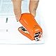 Rapesco 1410 Bug Mini Heftgerät mit Typ 26/6 mm Heftklammern, 12 Blatt, Tacker Hefter Orange