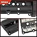 A-Premium Pair [2] Engine Valve Cover with Gasket Compatible with Jaguar S-Type 2002-2008 3.0L, Replace# C2C38781, C2S48786