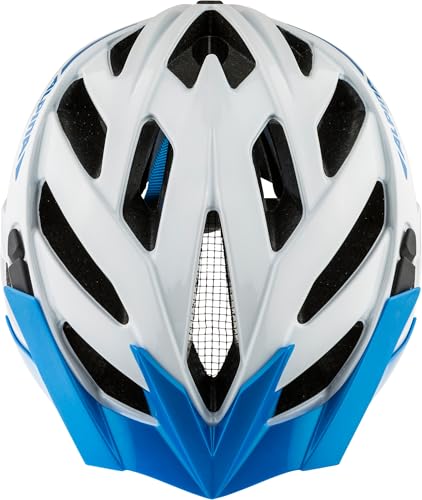 Casco de bicicleta Alpina Panoma 3.0 para adultos en color blanco y azul talla 56-59 cm 4