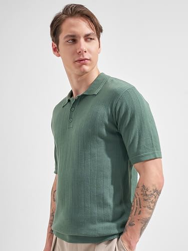 Image of Highlander Men's Polo Tshirt | Flat Knit | Regular Fit | Polo T-Shirt for Man