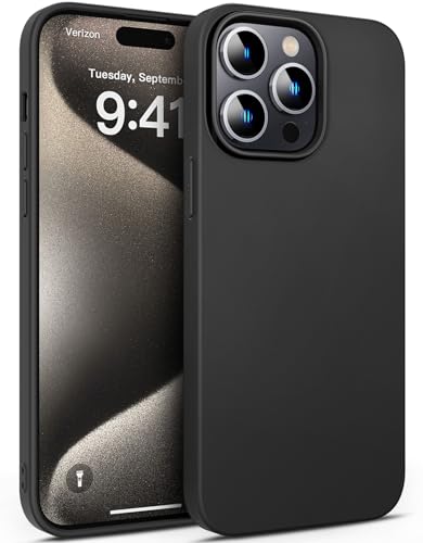 BENNALD Cover per iPhone 15 Pro Max, Questa Custodia per iPhone 15 Plus è Realizzata in Silicone TPU Avanzato Morbido, Anti-Graffio e Altamente Protettivo