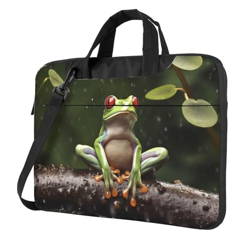 Housse antichoc ordinateur portable avec protection renforcée motif grenouille