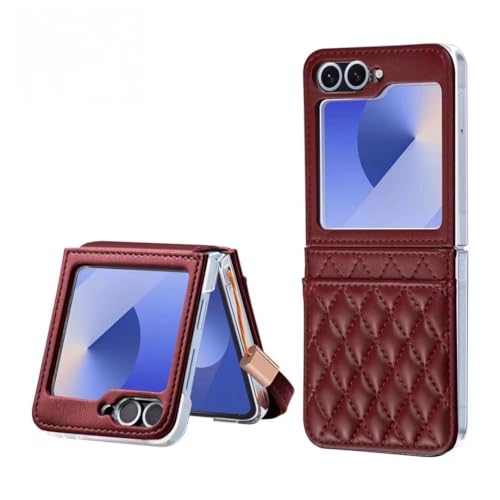Coque Galaxy Z Flip 6 anti-chute avec charnière élastique et protection diamant