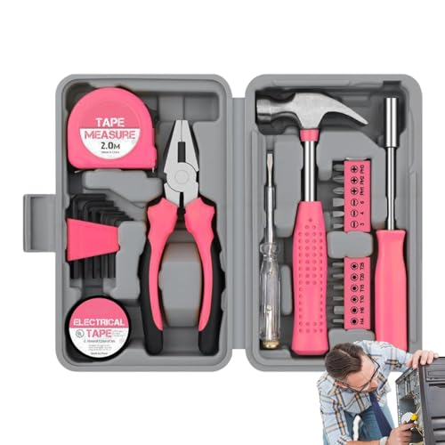 Set de Herramientas con Caja Compacta para Mujer 24 Piezas miniatura 7