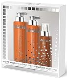 abril et nature - Pack Regalo Tratamiento Profesional para Cabello Seco REHYDRATION - Incluye Mascarilla Pelo, Sérum Pelo y Champú Hidratante - Tratamiento Hidratante Cabello Peluquería