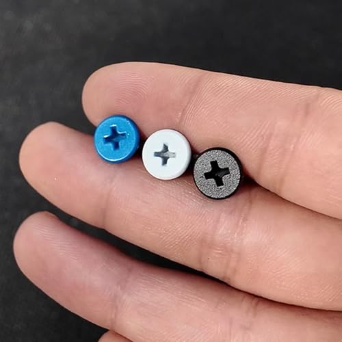 polarmotor M5*12mm Kennzeichen Schrauben Set Edelstahl für Kennzeichenhalter Motorrad, Moped, Roller Nummernschild Halter