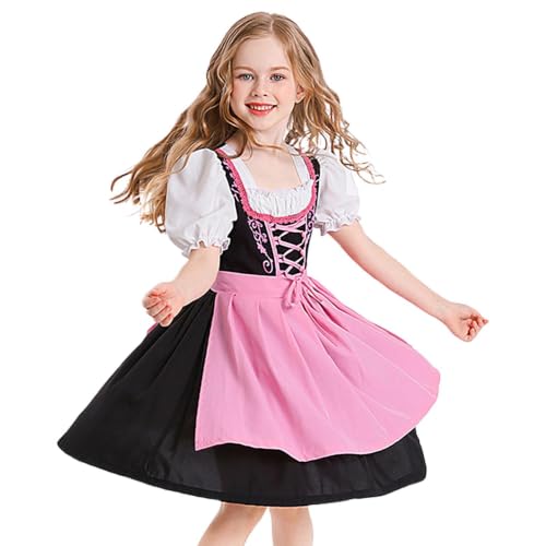 Vestido de Oktoberfest infantil cómodo que evita rozaduras en el cosplay