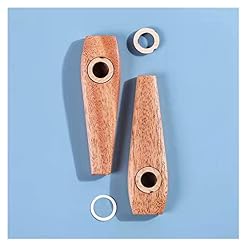 OMIAJE Accompagnement de Guitare avec Le diaphragme de Kazoo for Guitare Ukulele Violon Piano 2pcs en Bois Kazoos Flûte… - Les Beatles, Paul McCartney, John Lennon, RIngo Starr, George Harrison OMIAJE Accompagnement de Guitare avec Le diaphragme de Kazoo for Guitare Ukulele Violon Piano 2pcs en Bois Kazoos Flûte… – Image 5