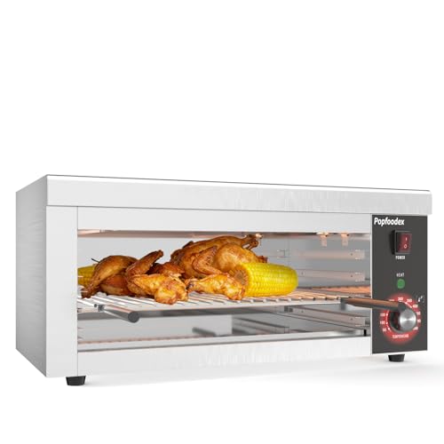 Popfoodex 1500W Electric Cheese Melter