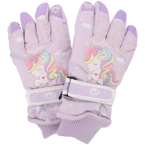Moufles de ski hiver imperméables et gants de snowboard chauds pour enfants