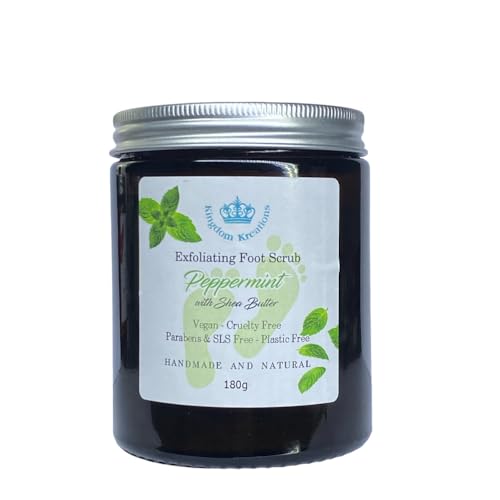 Peppermint Exfoliating Foot Scrub with Pumice