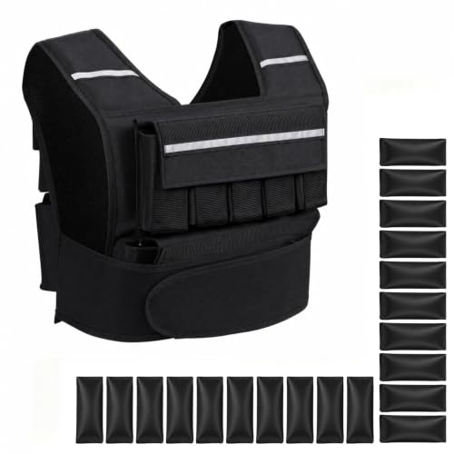 ZENY 60 lb Adjustable Weighted Vest