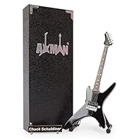 EXPERIENCE OUR RANGE OF MINIATURE GUITARS: Experience the magic of his guitar on a smaller scale with our collection of miniature guitars, each one a tribute to the legends who played them. CRAFTED WITH PRECISION: This 10in/25cm wooden Miniature guit...