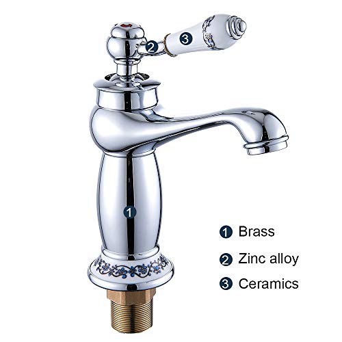 Grifo-Lavabo-Vintage-Estilo-Antiguo-Monomando-Griferia-MezcladorGrifo-de-Cuenca-Individual-de-control-Rustico-Bano