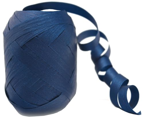 Gran Velada - Cinta de papel azul marino 7 mm 1 m | Cinta de Papel Decorativa | Perfecta para Manualidades, Regalos y Scrapbooking
