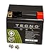Produktbild TECNO-GEL Motorrad-Batterie für YTZ7-S, 12V Gel-Batterie 6Ah (DIN 50616), 114x71x106 mm