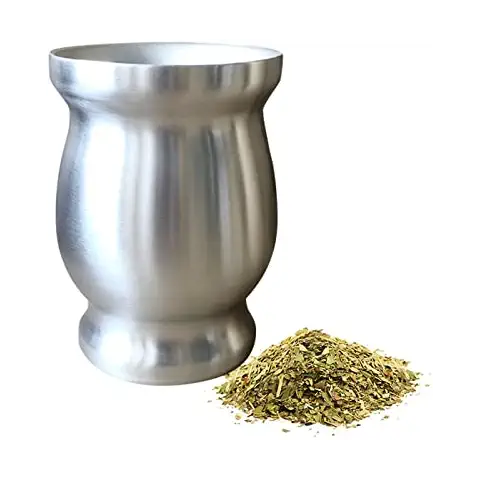 Taza de Té Mate de Doble Pared Inoxidable Cover