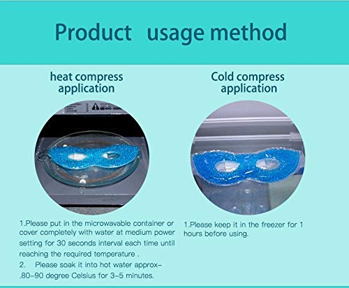 Miniatura 5 de Máscara de ojos de gel para dormir. Alivia el estrés y reduce la hinchazón