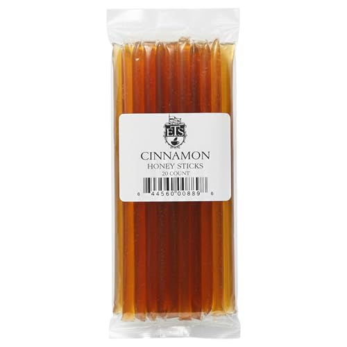 English Tea Store Ets Honey Sticks, Cinnamon, 20 Count
