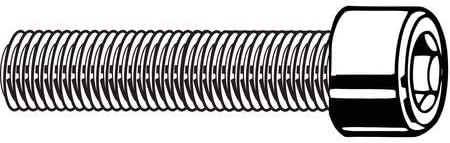 6-32 x 1/4" 18-8 Stainless Steel Socket Head Cap Screw, 100 pk.- Pack of 5