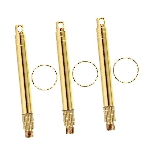 Homoyoyo Toothpick Kit Ear Cleanner Kit 3pcs Earwax Cleaning Spoon Non-Slip Design for Travel or Daily Use