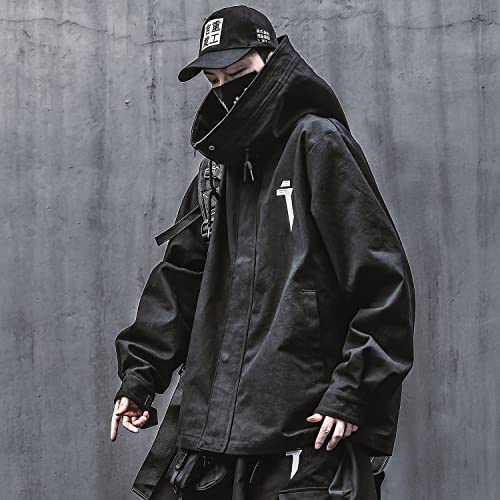 Image of Niepce Inc Japanese Streetwear Zip Up Windbreaker Jackets for Men