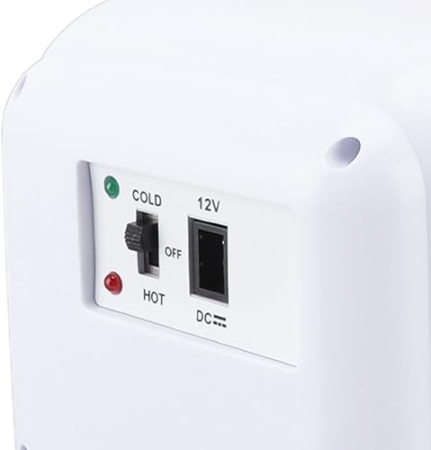 Miniatura 9 de Mumusuki Mini nevera, separación ABS de 4 litros desmontable portátil enfriador y calentador de coche refrigerador para el cuidado de la piel,