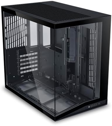 LIAN LI O11D MINI V2-ATX Mid-Tower PC Case- Black-O11DMIV2X