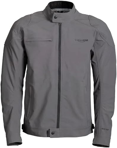 Triumph Rover Gortex Chaqueta- Large, Gris