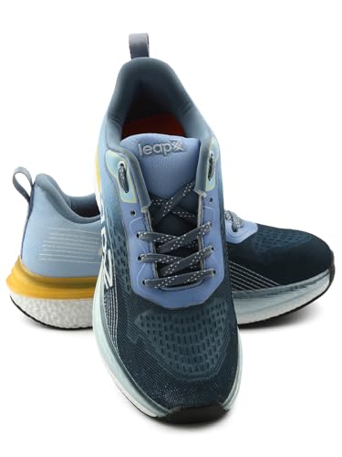 Image of Liberty Leap7x RWM 02 Sports Lacing Running Shoes for Men with EVA Sole| Suitable for Walking Gym and Jogging | Comfortable Outsole | Lightweight Durable and Cushioned Footbed