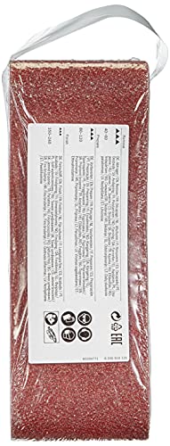 Bande abrasive 75x457 mm G40 RW non perforé fixation étrier 3 pièces - vue 3