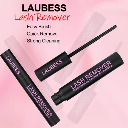 Image of Lash Remover for Lash Extensions LAUBESS 10ml Lash Glue Remover Individual False Lash Cluster Remover DIY Lash Extension Remover Eyelash Glue Remover