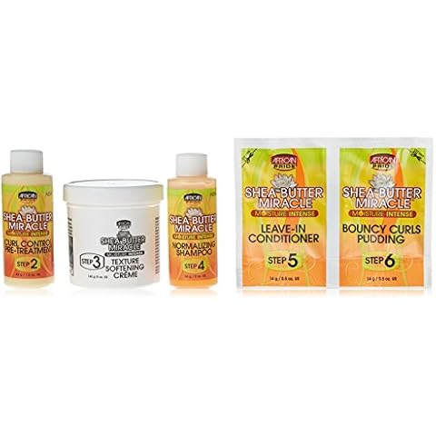 African Pride Shea Butter Curl Elongation Kit Cover