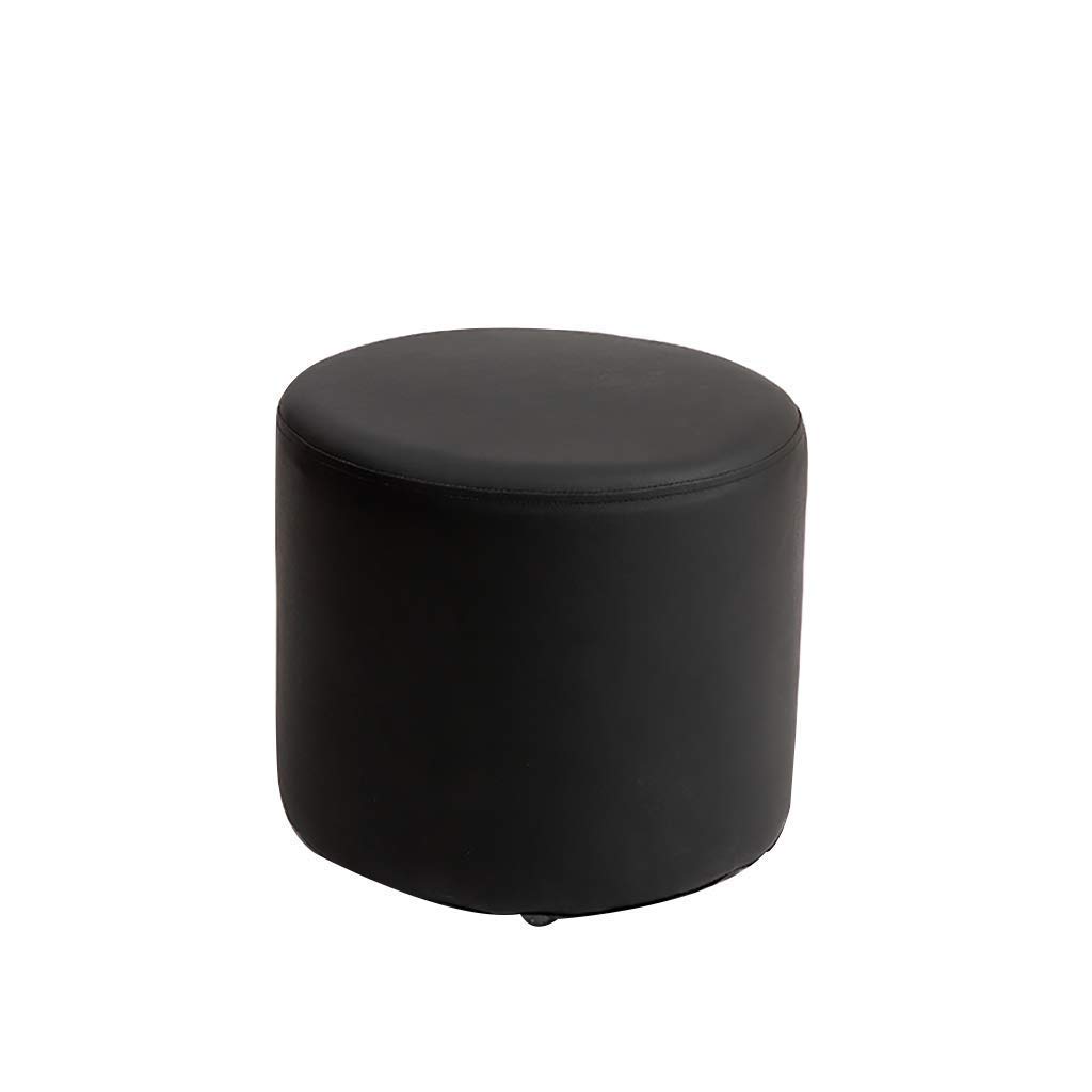 Repose-Pieds en Cuir Doux Tabouret de Petit siège de créativité Taille C